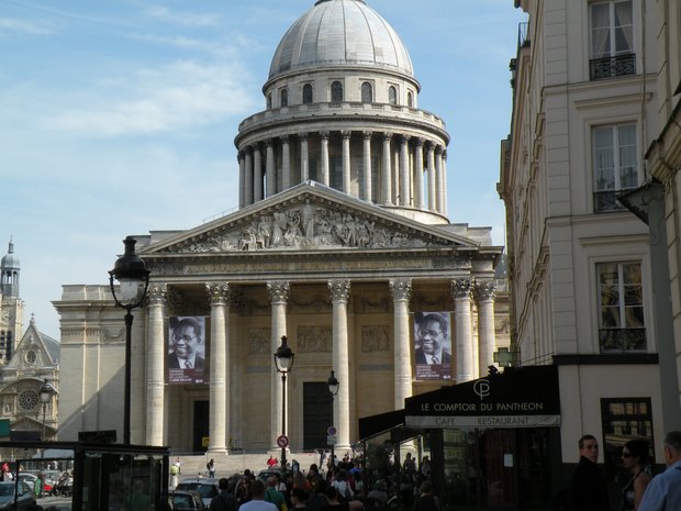  Hommage à Aimé Césaire, Panthéon